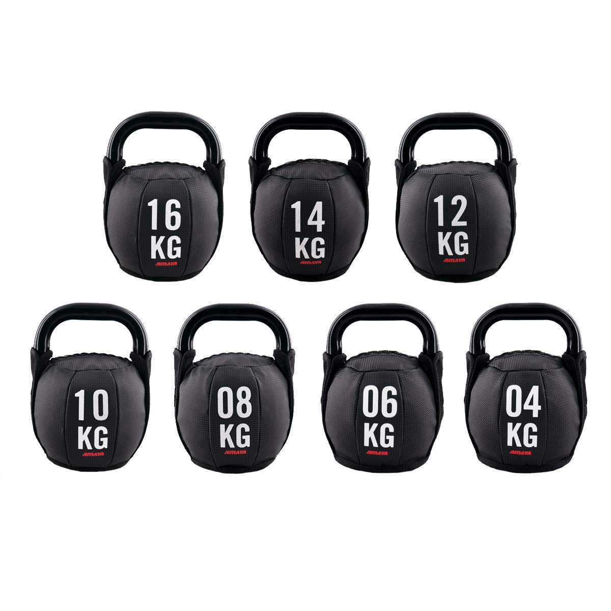 Kettlebell de Competición Soft - Juego de 4 kg a 16 kg (1UD/PESO)