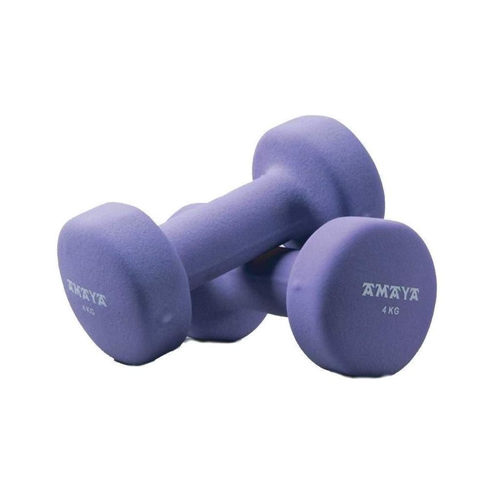 Juego Completo Mancuernas de Neopreno Pesas Cross Training (1 Und por peso) - Varios Colores