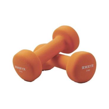 Juego Completo Mancuernas de Neopreno Pesas Cross Training (1 Und por peso) - Varios Colores