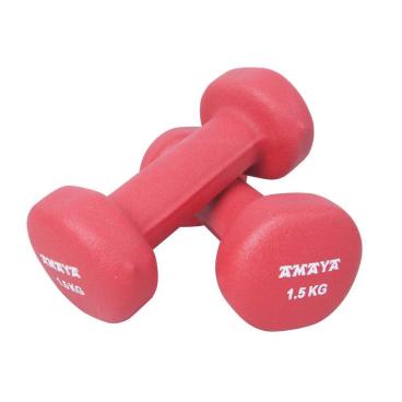 Juego Completo Mancuernas de Neopreno Pesas Cross Training (1 Und por peso) - Varios Colores