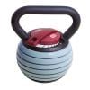 Kettlebell ajustable Cross Training Gimnasio - Gris, Negro y Rojo