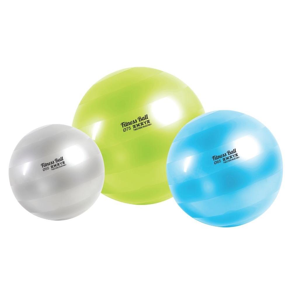Pelota Fitness Ball 55 cm Tecnocaucho, sin PVC